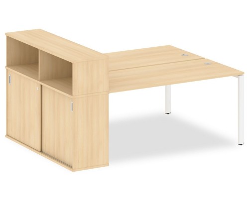 Стол письменный Metal System БП.РС-СШК-2.4 Т