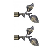 Набор из 2 наконечников для карнизов Ветвь