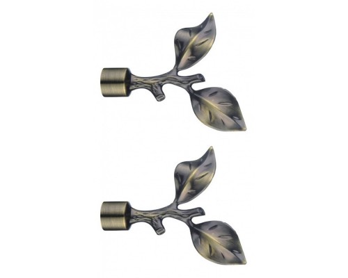 Набор из 2 наконечников для карнизов Ветвь