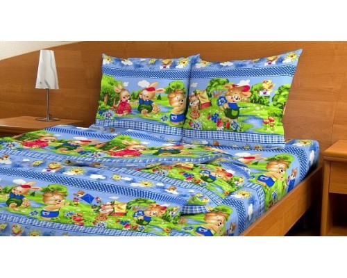 Постельное белье полутораспальное Веселый поход