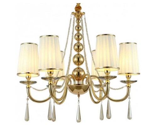 Подвесная люстра LUMINA DECO Fabione LDP 1200-6 F.GD