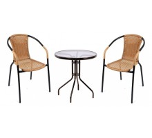 Набор уличный TLH-037С-TLH060-D60 Light Beige