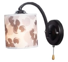 Бра Imex 51536 MD.51536-1-W BK+CH