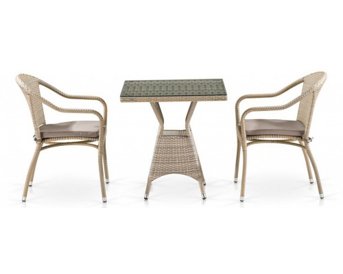 Набор уличный T706/Y480C-W85 Latte (2+1)