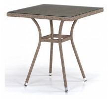 Стол обеденный T282BNT-W56-70x70 Light Brown