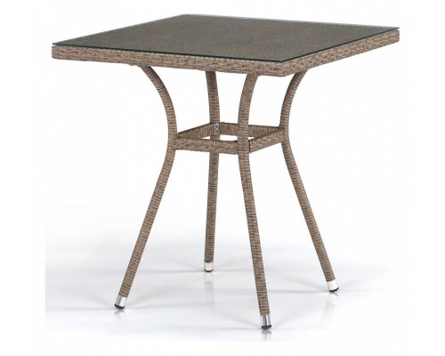 Стол обеденный T282BNT-W56-70x70 Light Brown