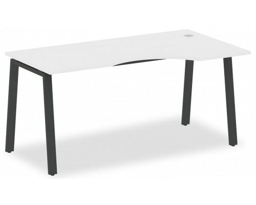 Стол офисный Metal System БА.СА-1 (R)