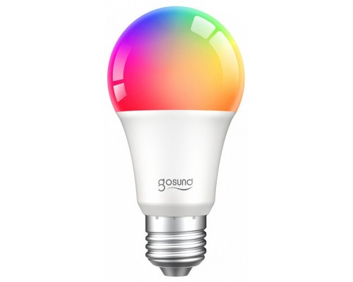 Лампа светодиодная Smart bulb E27 100-240В 8Вт 2700K, RGB WB4