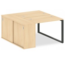 Стол письменный Metal System БО.РС-СШК-1.1 Т