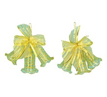 Набор из 2 елочных игрушек (6 см) Брелок 860-150