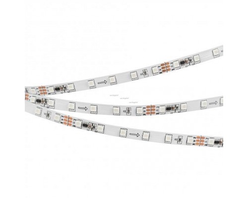 Лента светодиодная Arlight SPI-5000-3535-72 24V Cx6 RGB (7mm, 14.4W/m, IP20) 030195