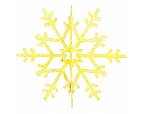 Елочная игрушка [31 см] Снежинка резная 3D 502-341