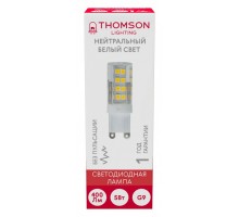 Лампа светодиодная Thomson G9 G9 5Вт 4000K TH-B4212