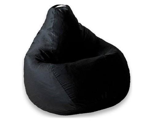 Кресло-мешок Черное Фьюжн 2XL