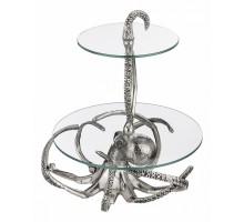 Блюдо декоративное (30х38 см) Осьминог 725-018