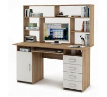 Стол компьютерный Лайт-7К СН