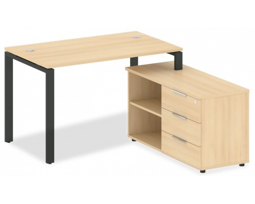 Стол письменный Metal System БП.РС-СТС-2.2 (R)