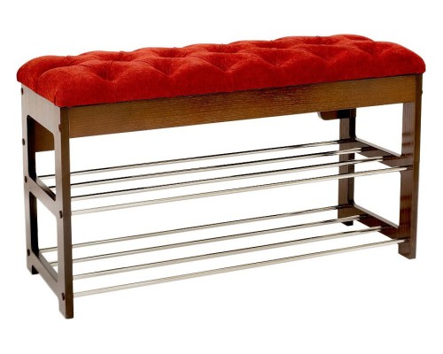 Банкетка-стеллаж для обуви Грейс