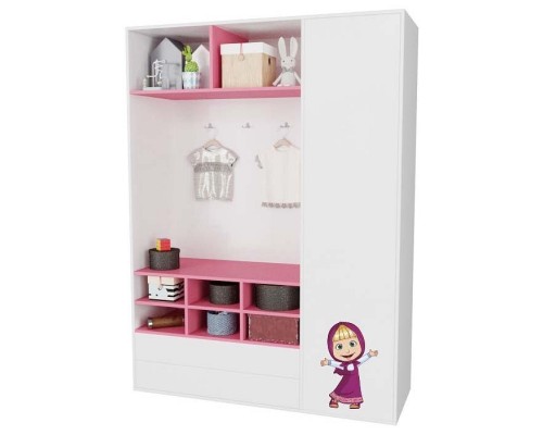 Шкаф комбинированный Маша и медведь Playtime