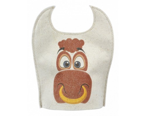 Шапка для бани универсальная (35x34 см) Бык