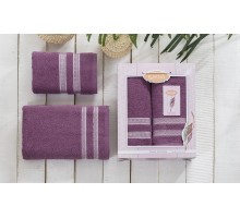 Набор из 2 полотенец для ванной PETEK