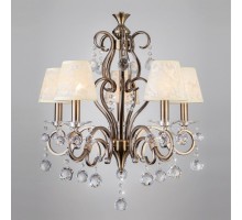 Подвесная люстра Eurosvet Eileen 1448/5 античная бронза Strotskis