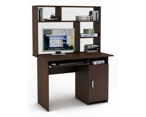 Стол компьютерный Лайт-3К СН