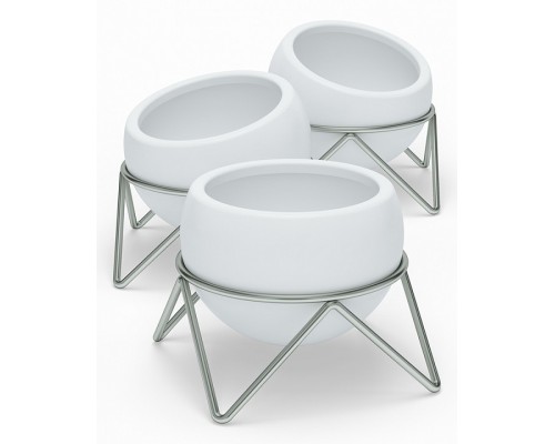 Набор из 3 кашпо (10.5x10.5x15 см) Potsy 1013191-670