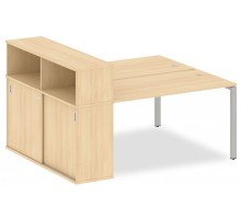 Стол письменный Metal System БП.РС-СШК-2.3 Т