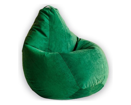 Кресло-мешок Зеленый Микровельвет XL