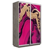 Шкаф-купе Экспресс Фото дуо 1005 1200x450x2400