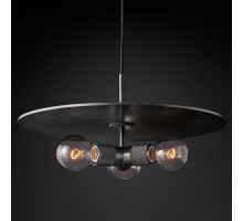 Подвесной светильник Imperiumloft Rh Utilitaire Disk Triple Pendant 40.2340