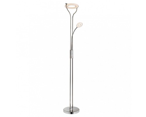 Торшер с подсветкой Arte Lamp Duetto led A5904PN-2BC