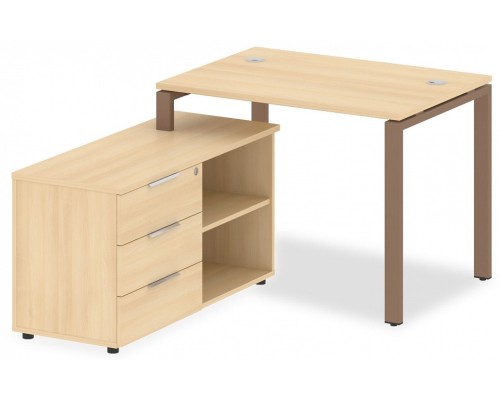 Стол письменный Metal System БП.РС-СТС-2.1 (L)