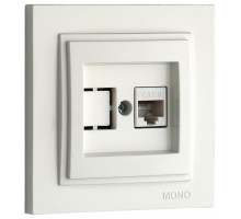 Розетка Ethernet RJ-45 Mono Electric Despina 102-190005-125