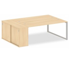 Стол письменный Metal System БО.РС-СШК-1.5 Т