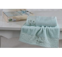 Набор из 2 полотенец для ванной VIOLA