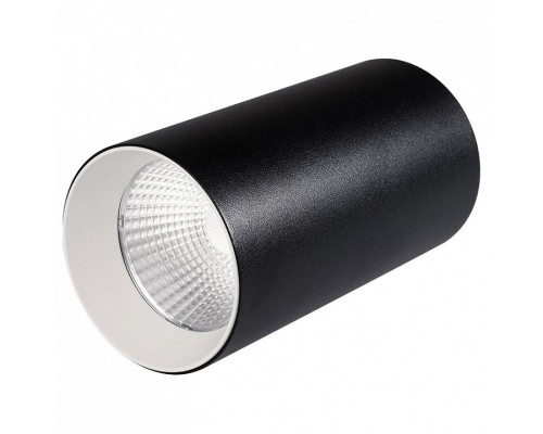 Накладной светильник Arlight Sp-polo-r85 SP-POLO-R85-1-15W Day White 40deg (Black, White Ring)