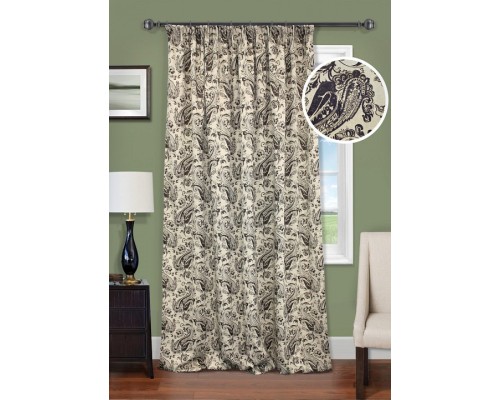 Портьера (200x280 см) 1 шт. Paisley