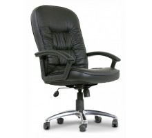 Кресло компьютерное Chairman 418 черный/хром, черный