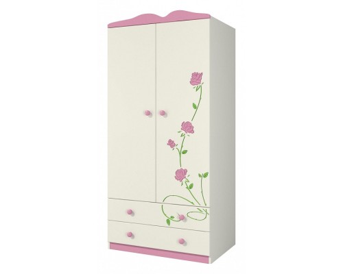 Шкаф платяной Тедди Ш90-2Д1