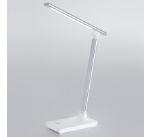 Настольная лампа офисная Eurosvet Brooklyn 80423/1 серебристый 5W