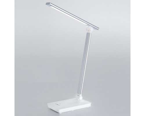 Настольная лампа офисная Eurosvet Brooklyn 80423/1 серебристый 5W