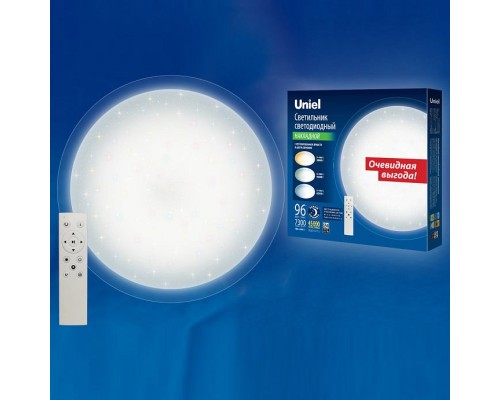 Накладной светильник Uniel Saturn ULI-D214 96W/SW/50 SATURN