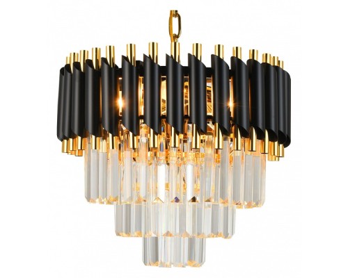 Подвесной светильник Natali Kovaltseva DARIAN DARIAN 76017/5C GOLD BLACK