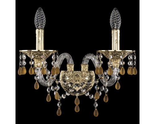 Бра Bohemia Ivele Crystal 1611 16110B/2/165/XL G V1003