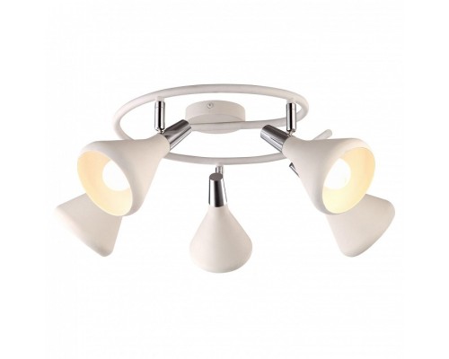 Спот Arte Lamp Ciclone A9155PL-5WH