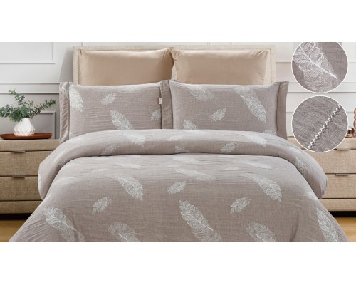 Постельное белье евростандарт Cotton Jacquard