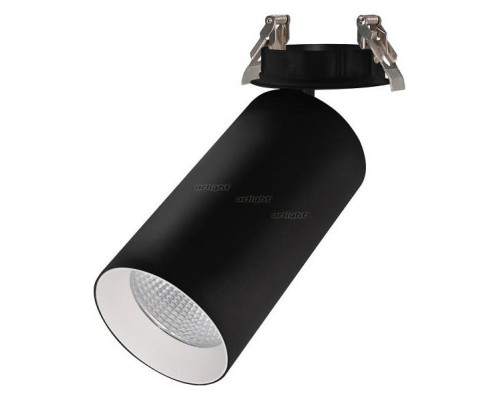 Спот Arlight SP-POLO-BUILT-R95-25W White5000 (BK-WH, 40 deg) 027349