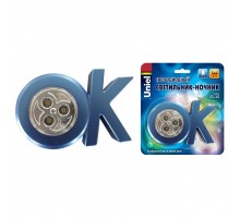 Ночник Uniel DTL-355 DTL-355 OK/Blue/3LED/3AAA